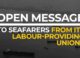 Open message to seafarers from ITF