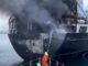 fire on container vessel MV General Romulo