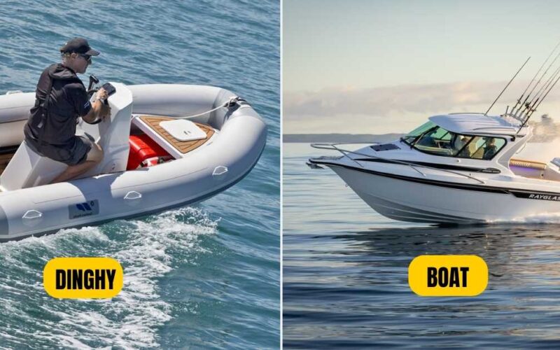 dinghy and yacht difference